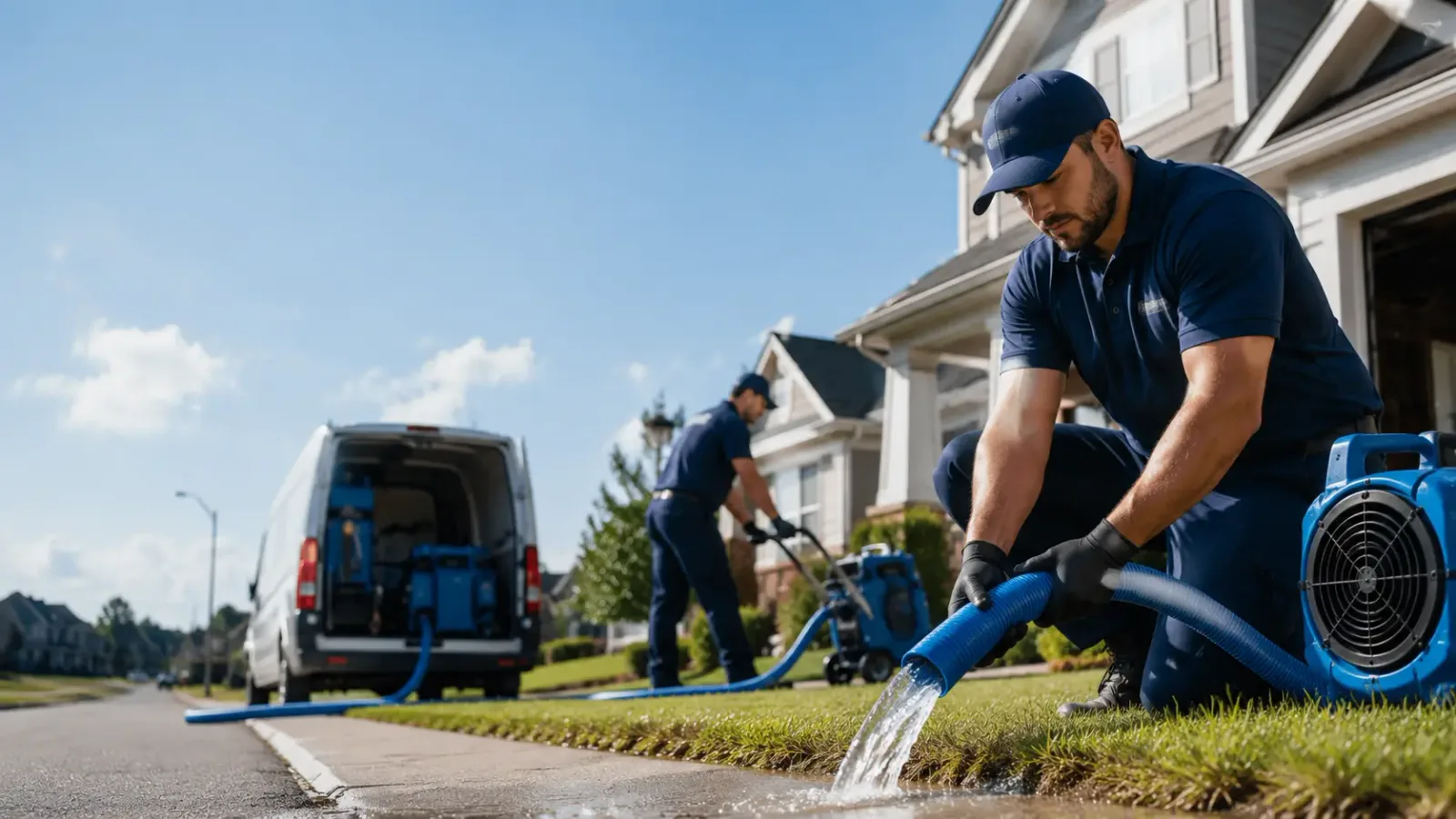 Flood Damage Restoration in Amlin, OH